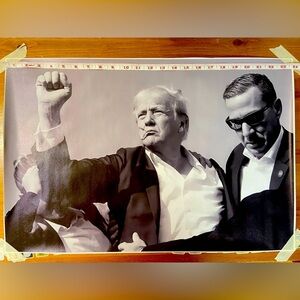 Trump Fist Pump Canvass Poster